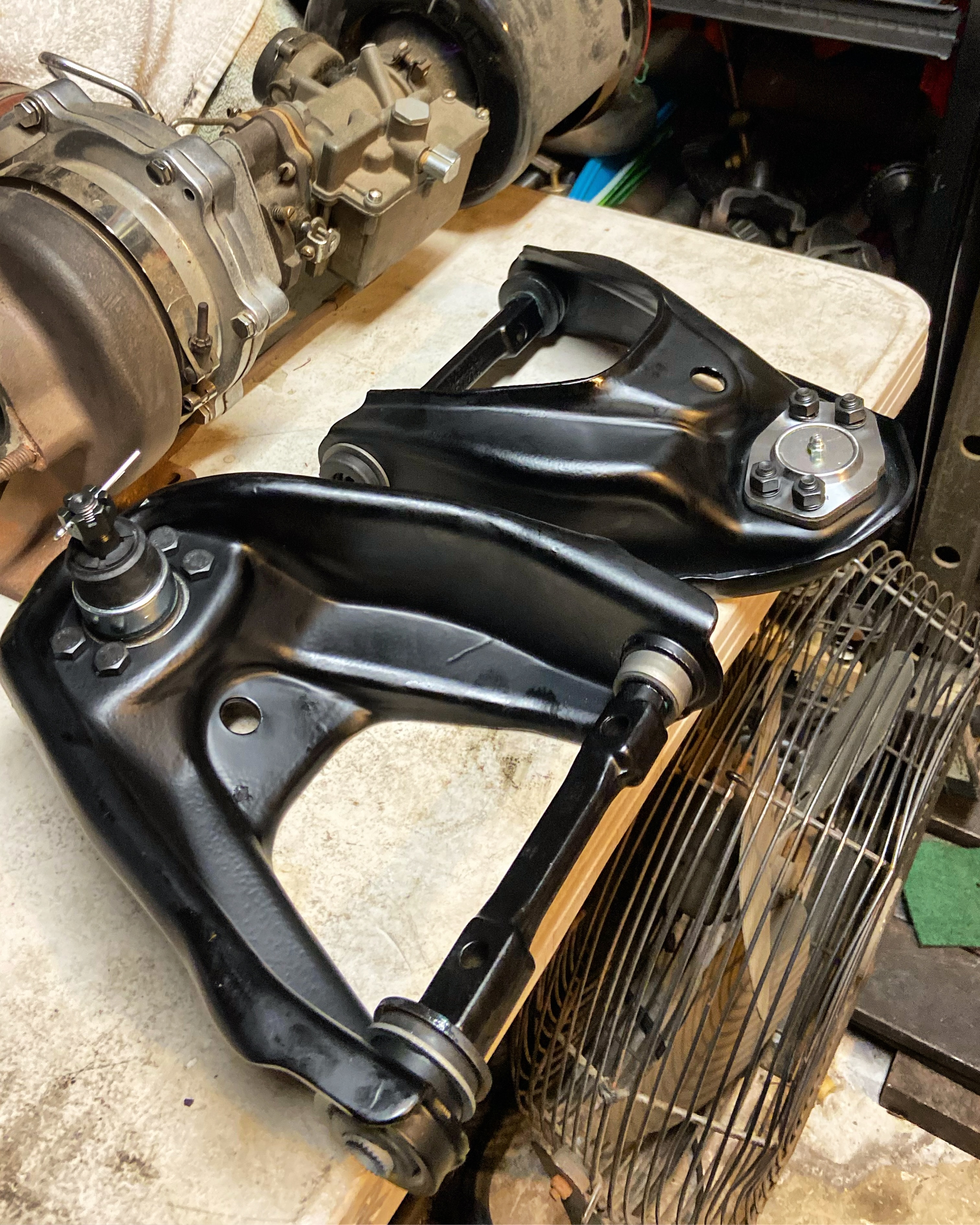 1964 Corvair flat-six engine disassembly during mechanical phase