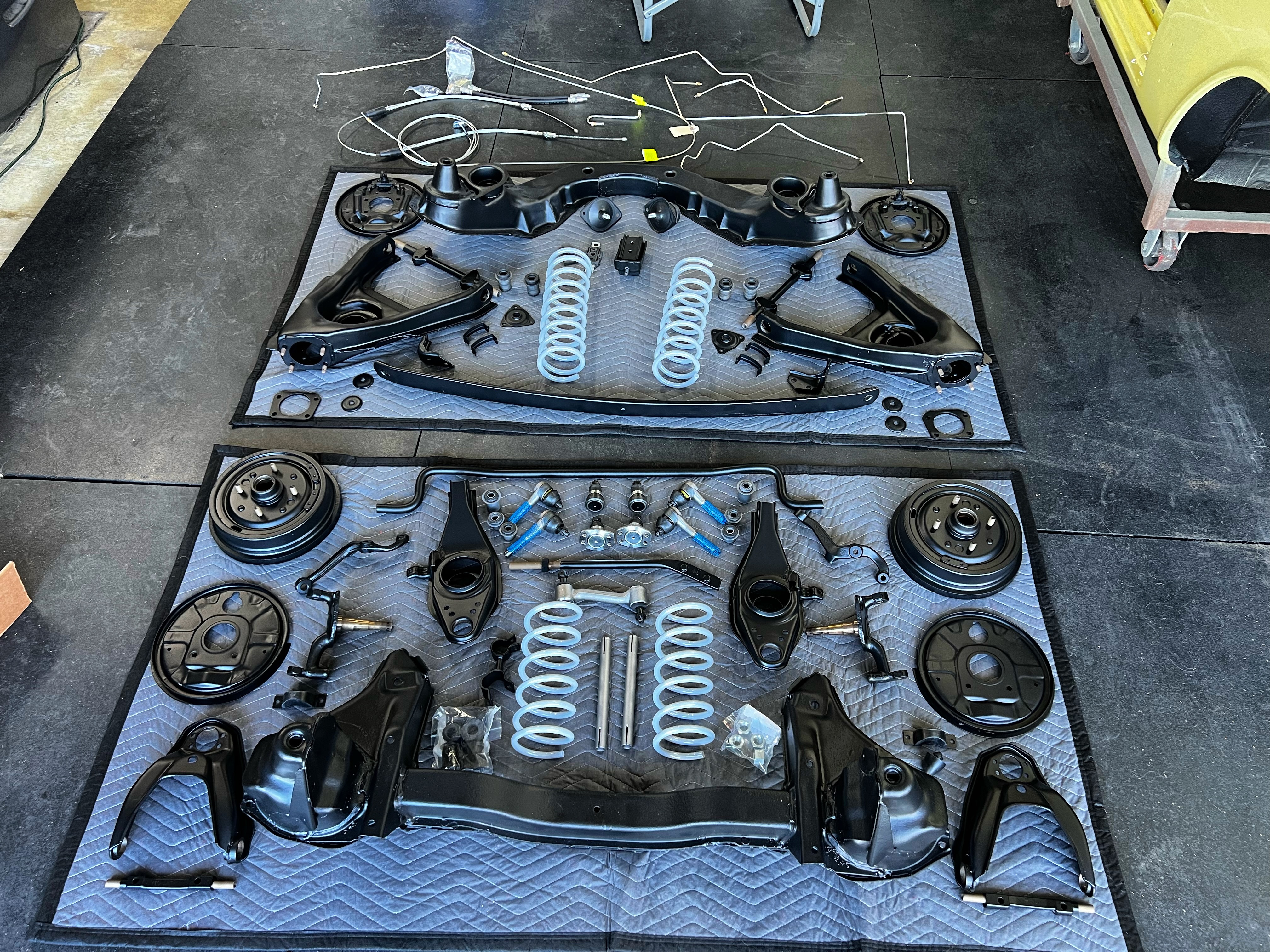 1964 Corvair cylinder machining during mechanical restoration