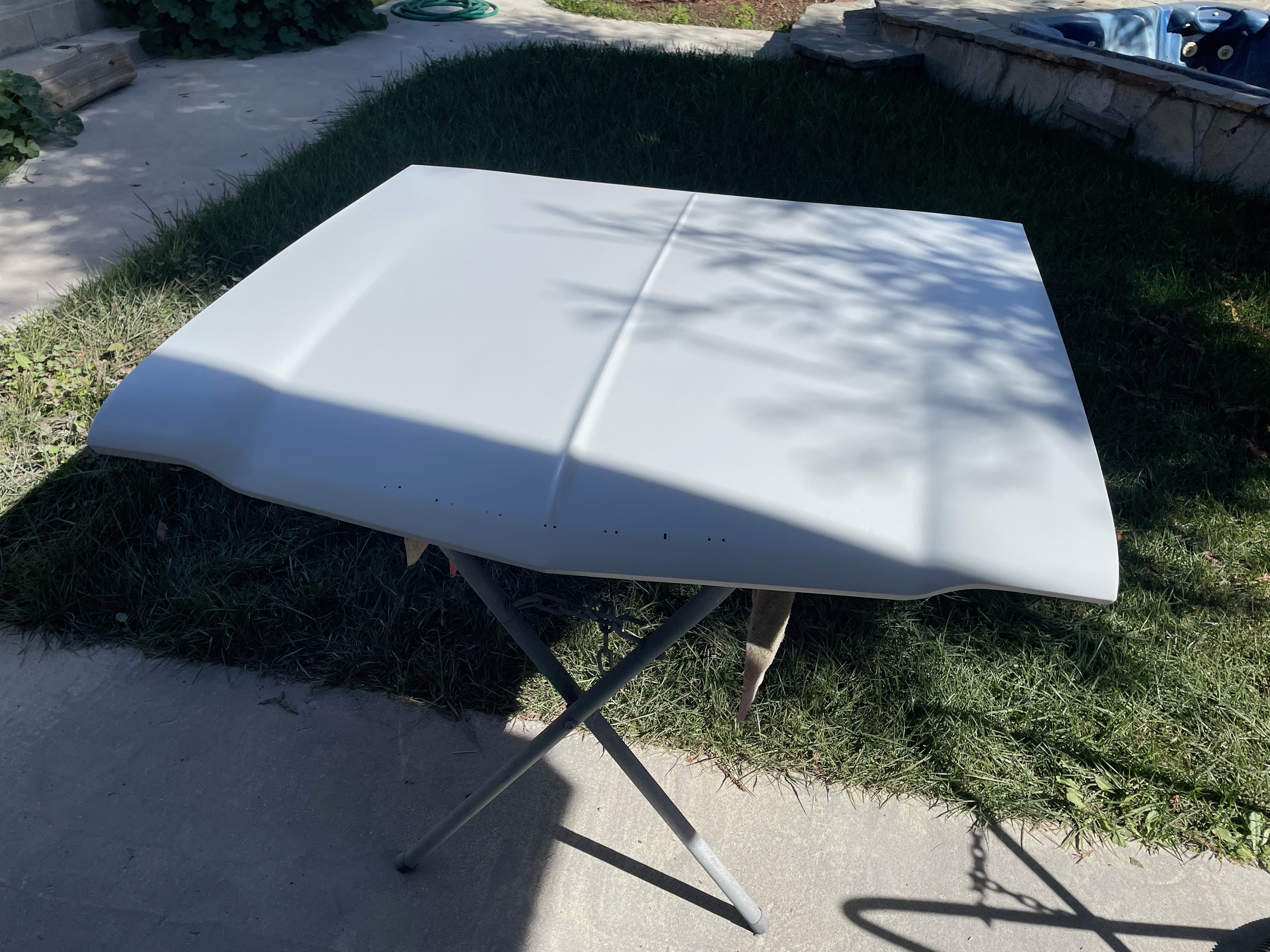1964 Corvair body panel preparation for paint application