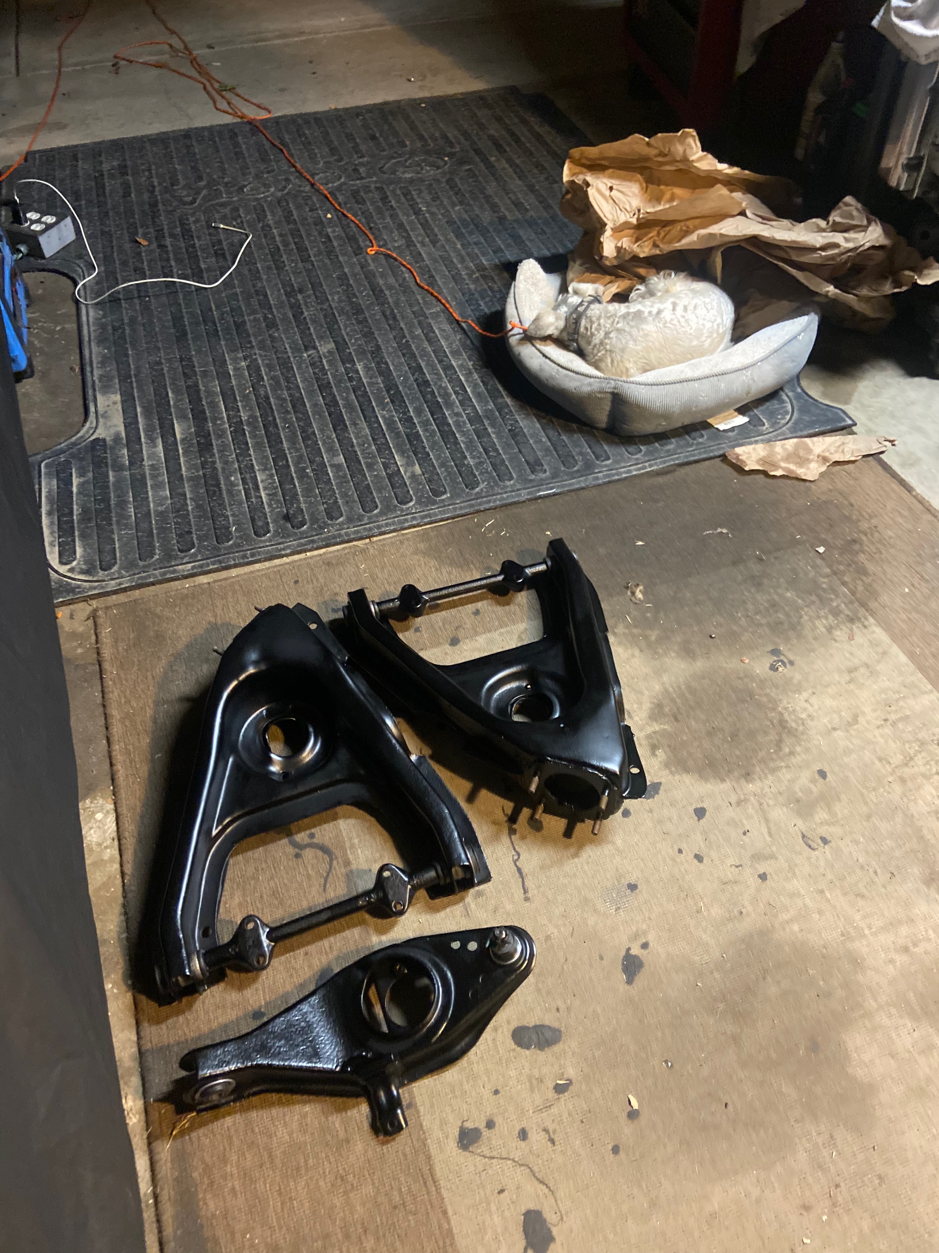 1964 Corvair steering system rebuild during mechanical phase