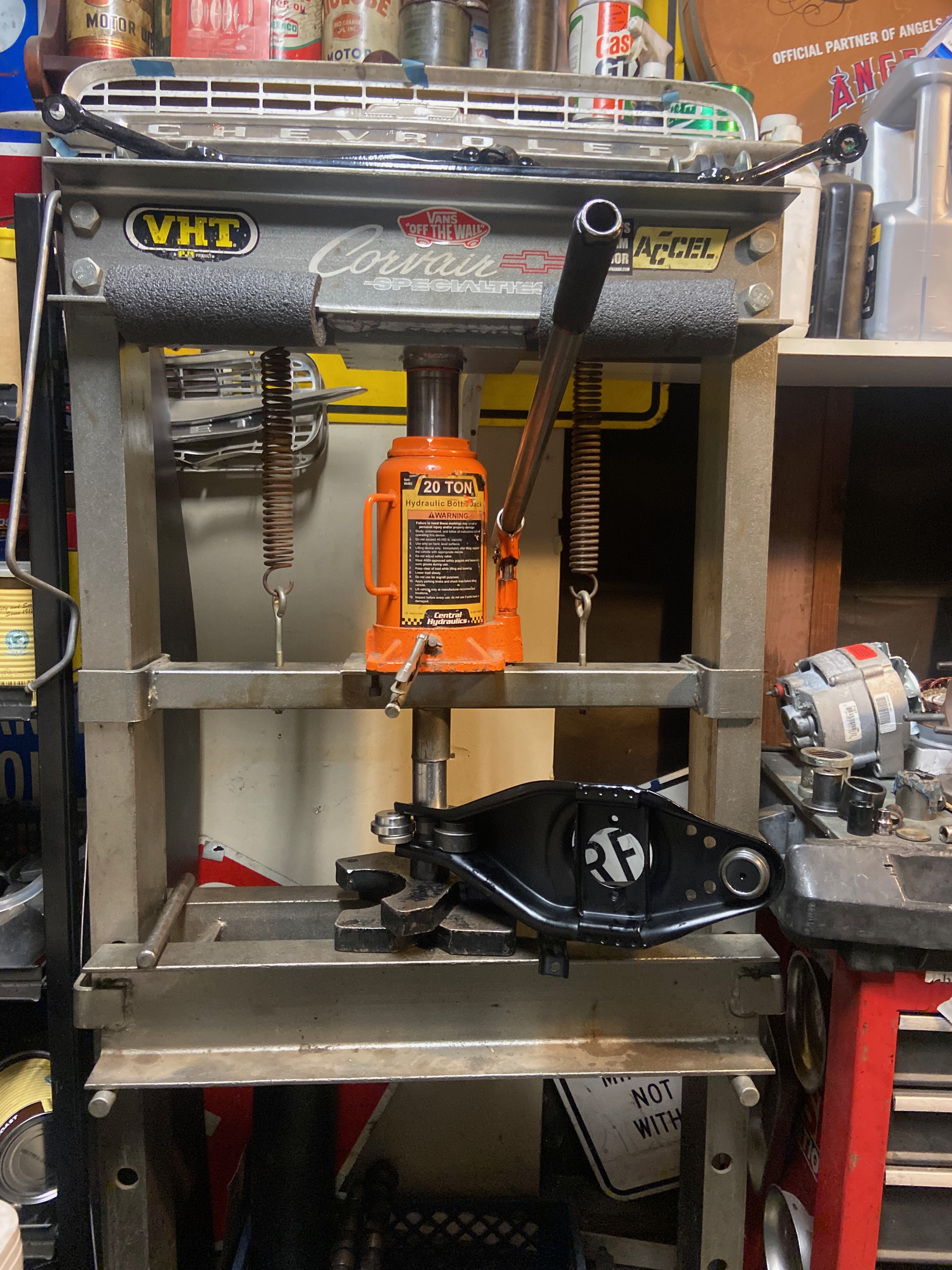1964 Corvair fuel system restoration during mechanical phase