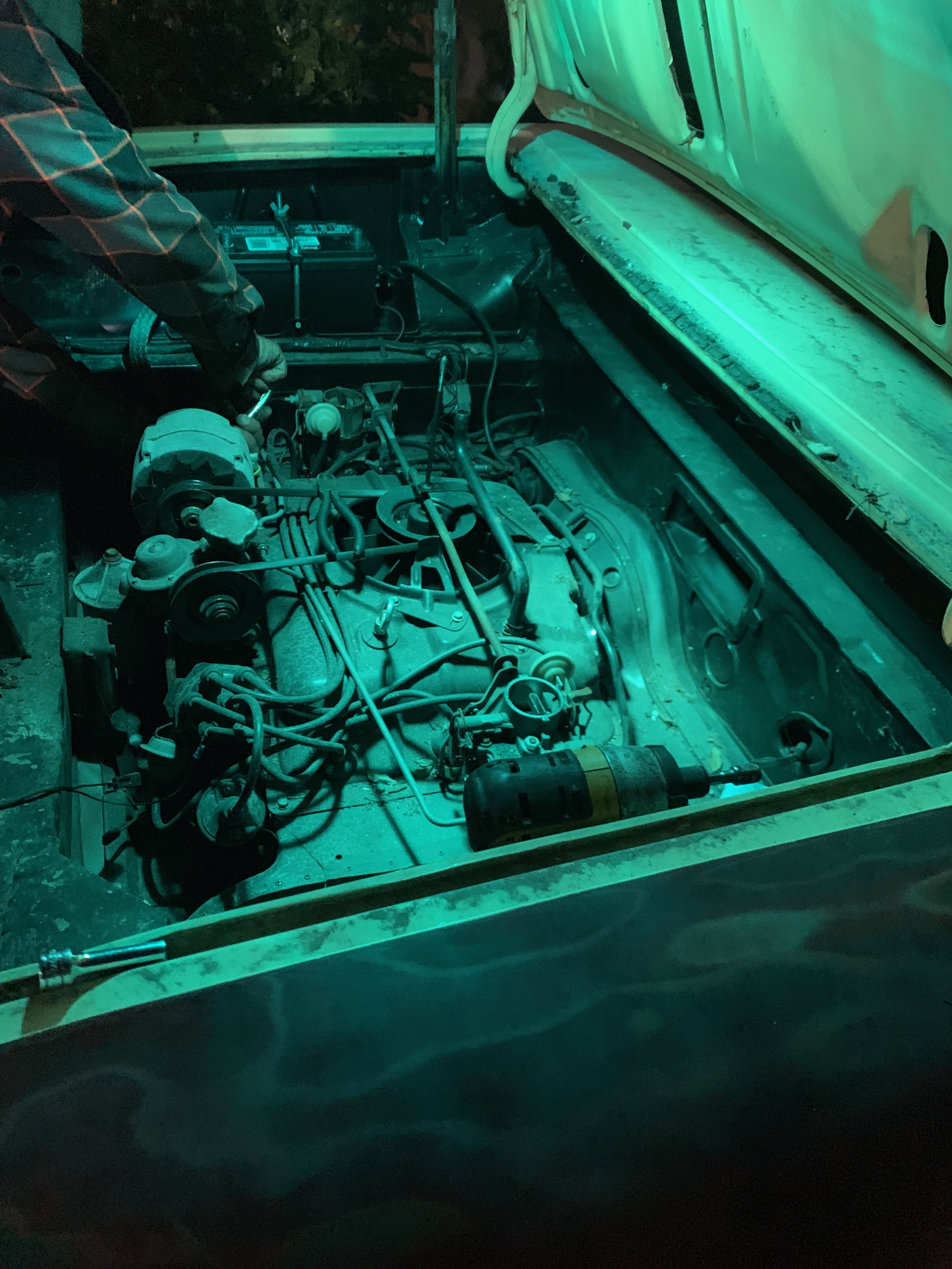 1964 Corvair flat-six engine condition pre-restoration