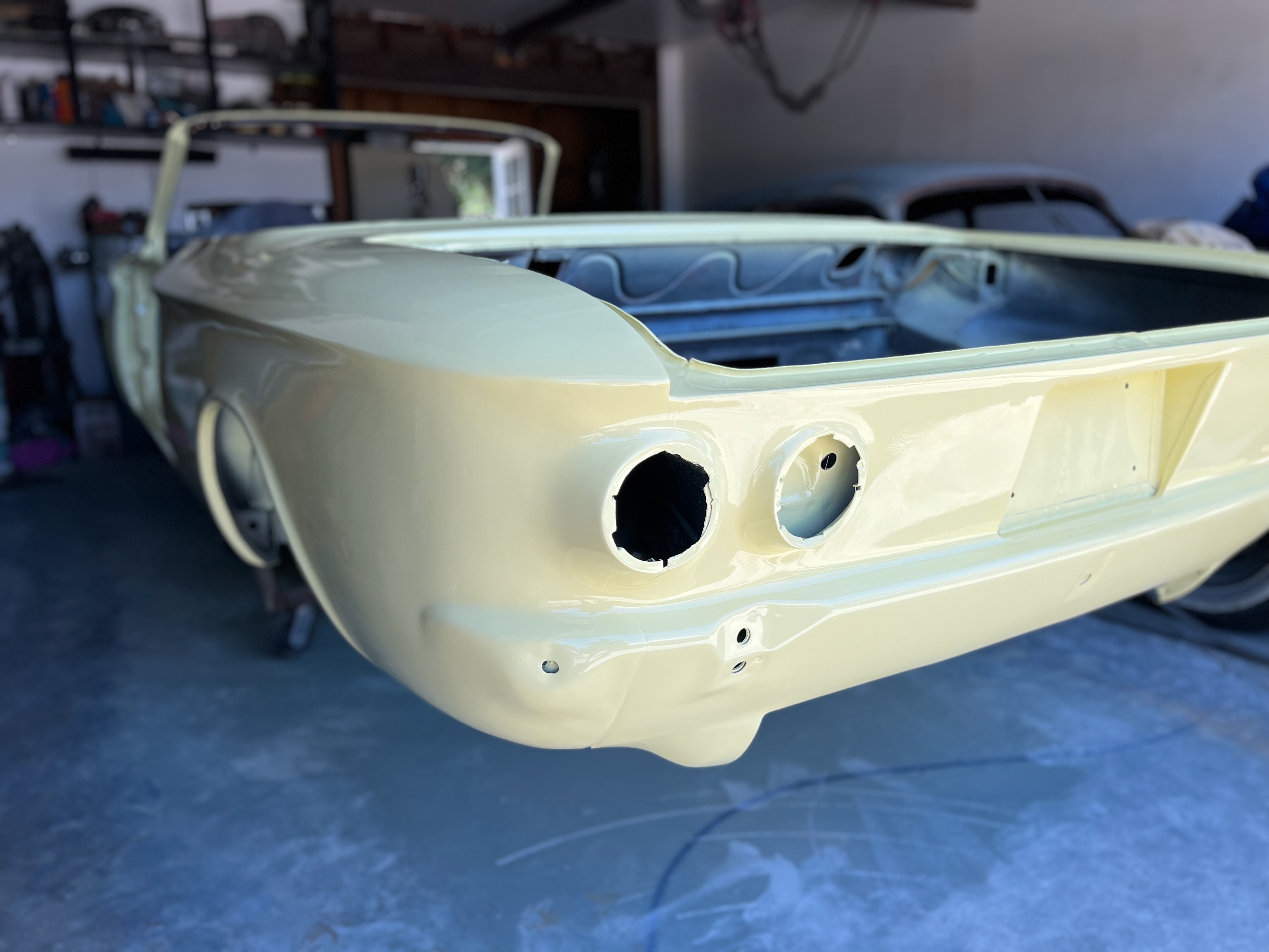 Corvair paint process
