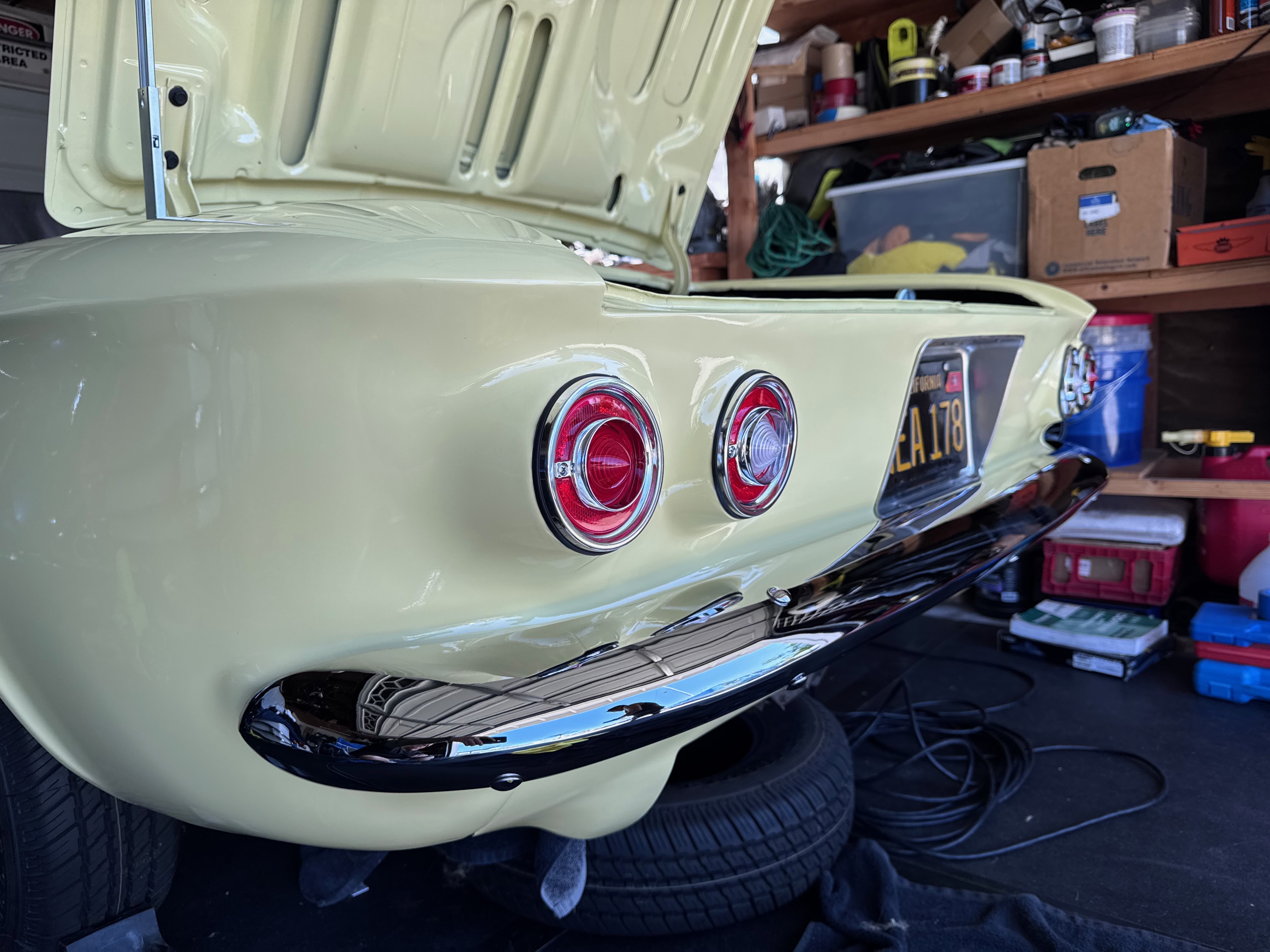 1964 Corvair completed reassembly before road testing