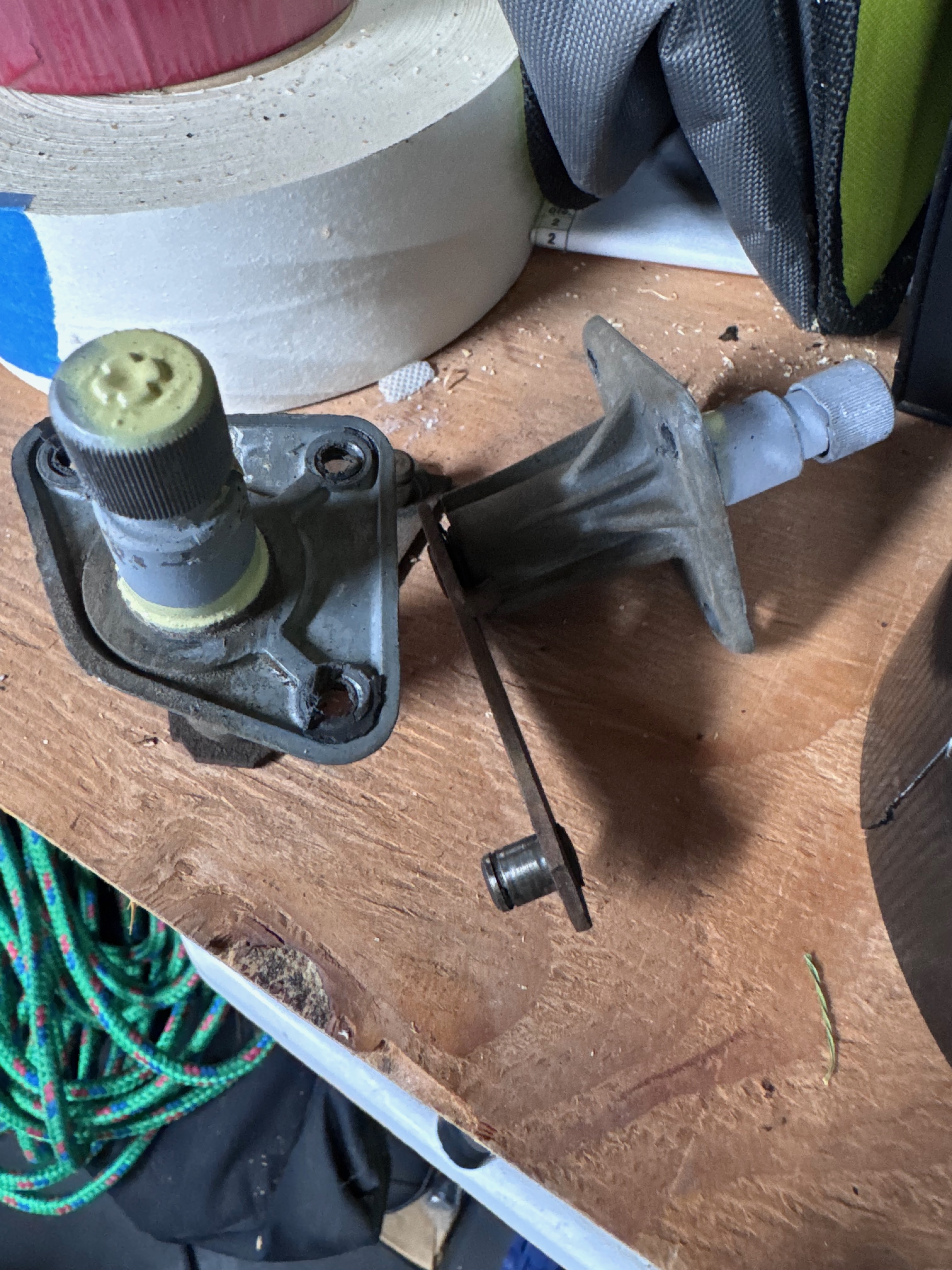 1964 Corvair transmission disassembly process
