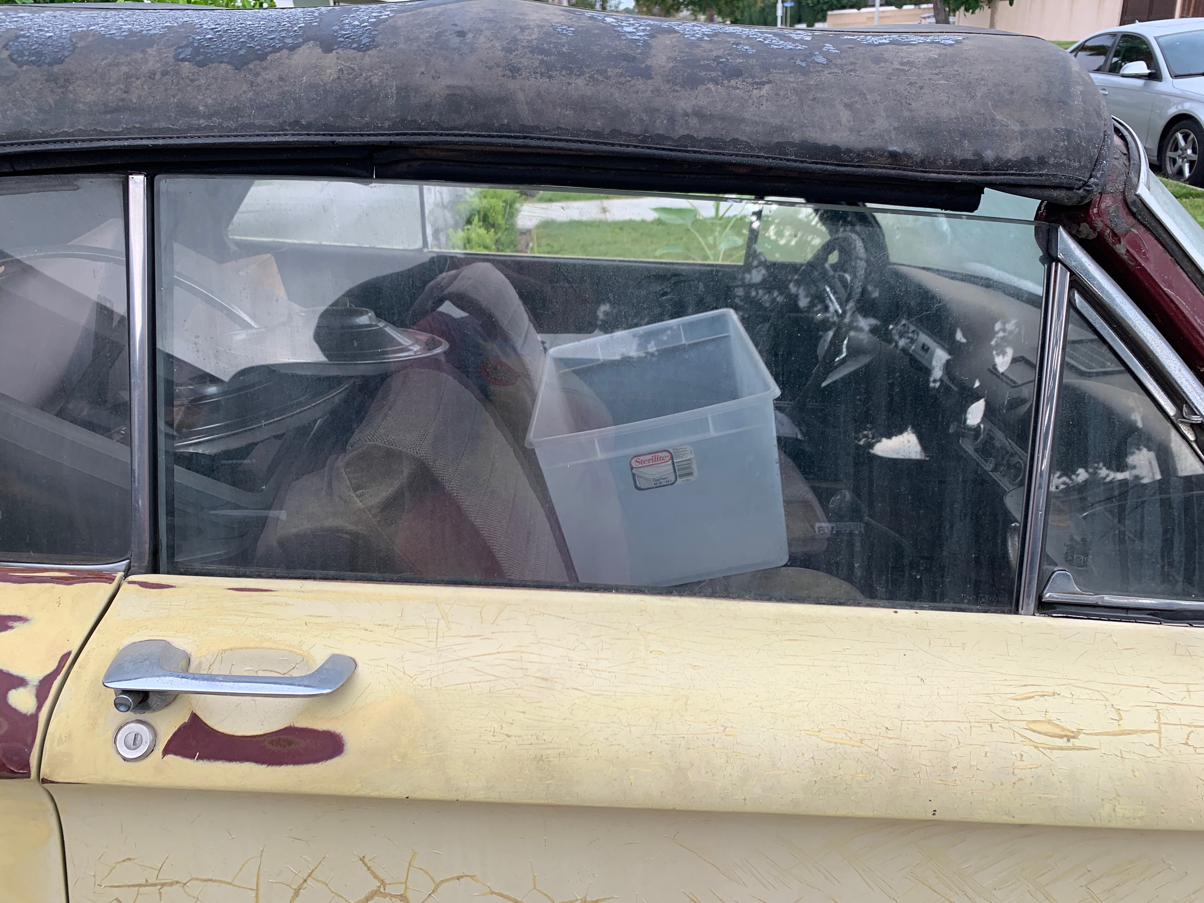 1964 Corvair body shell preparation for bodywork phase