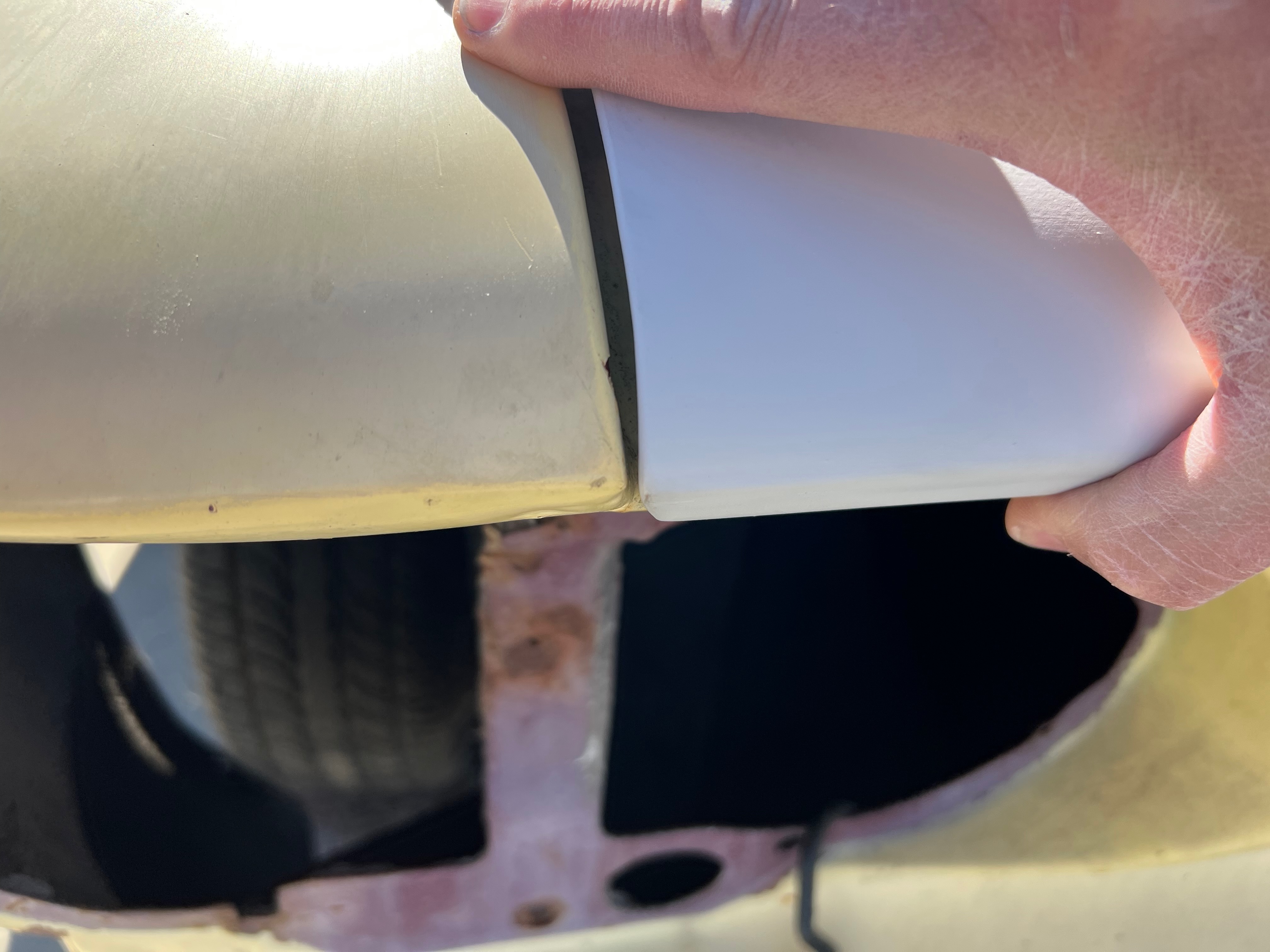 1964 Corvair body panel alignment during body-paint phase