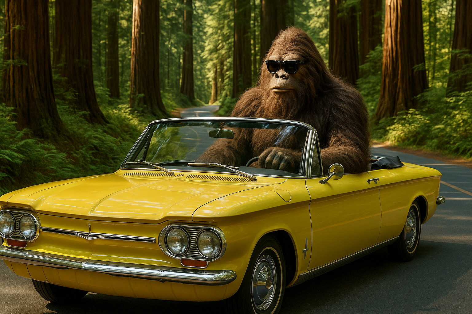 Bigfoot with the Corvair